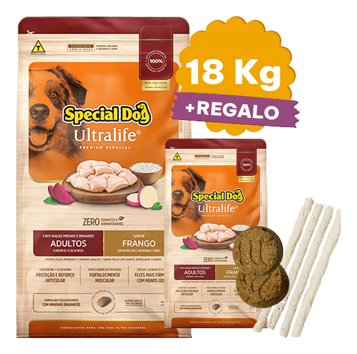 Comida Special Dog Ultralife Adulto Mediano Y Grande 15 Kg - Imagen 2