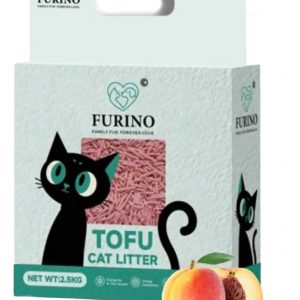 Tofu Sanitario Biodegradable Furino Durazno 2,5 Kg