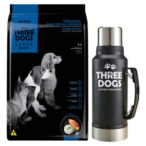 Comida Perro Cachorro Three Dogs 17 Kg + Regalo + Envío