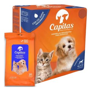 Pañales De Entrenamiento Para Perro Capitas 50 Unid + Regalo