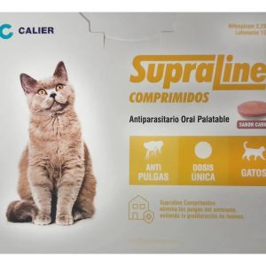 Pastilla Antipulgas Gatos Supraline 500 Mg / 2 Dósis