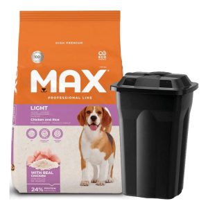 Comida Max Light Perro Adulto 15 Kg + Regalo
