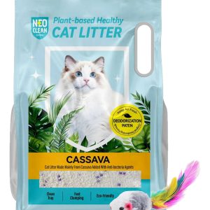 Arena Sanitaria Neo Clean Cassava Yuca Antibacterial 2,5 Kg