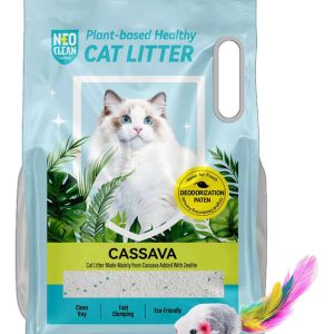 Arena Sanitaria Neo Clean Cassava Yuca Zeolite 2,5 Kg