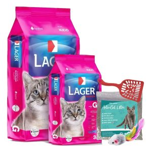 Comida De Gato Lager 22 Kg + Envío Gratis