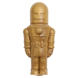 Juguete De Goma Zee.dog Marvel Iron Man Dorado