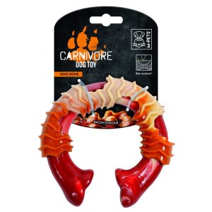 Juguete Anillo Sabor Bacon Para Perros M-pets