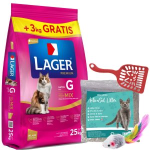 Lager Gato Adulto 25 kg (22 + 3)