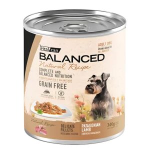 Lata Balanced Natural Recipe Perro Cordero 340 gr