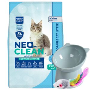 Arena Aglomerante Neo Clean Sin Aroma 25 Kg