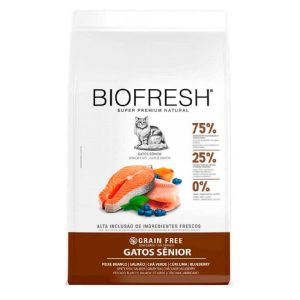 Biofresh Gato Senior Sabor Salmón 7,5 Kg (BOLSA CON DETALLE)