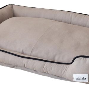 Cama Algodón Beige Funda Removible Atalaia