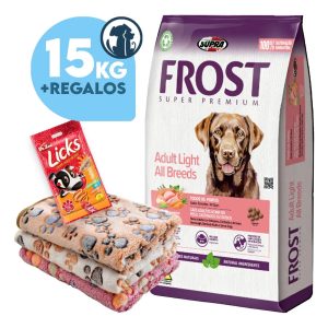 Frost Perro Adulto Light Senior 15 K + Regalo + Envío Gratis