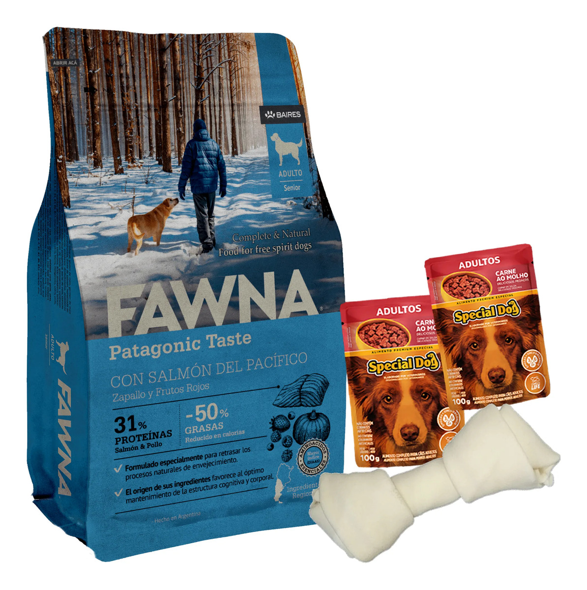 Alimento Fawna Perro Adulto Senior +7 15 Kg - Imagen 2
