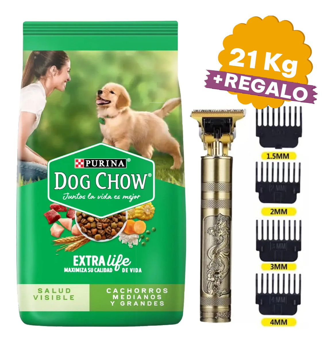 Comida Perro Cachorro Dog Chow 21 Kg + Regalo + Envío Gratis - Imagen 2