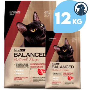 Balanced Natural Recipe Gato Adulto Carne 12 Kg (9 +3)