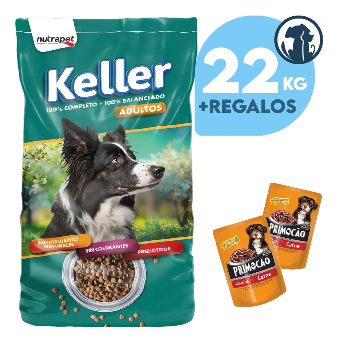 Alimento Keller De Natural Dog Adulto 22kg