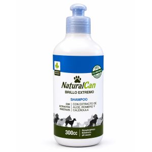Shampoo Para Perros Natural Can Brillo Profundo 300 Cc