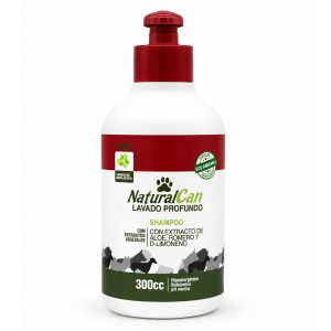 Shampoo Para Perros Natural Can Lavado Profundo 300 Cc