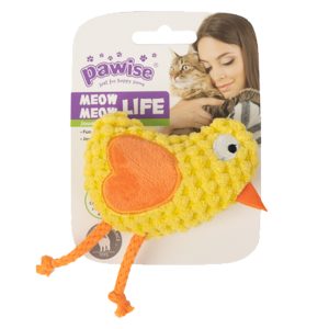 Juguete Para Gato Peluche Pollito Chico Pawise