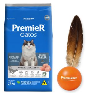 Premier Ambientes Internos Gato Castrado 7.5 kg
