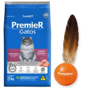 Premier Ambientes Internos Gato Senior Castrado 7.5 kg