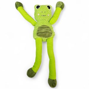 Juguete Peluche Para Mascotas Rana Brazos Largos