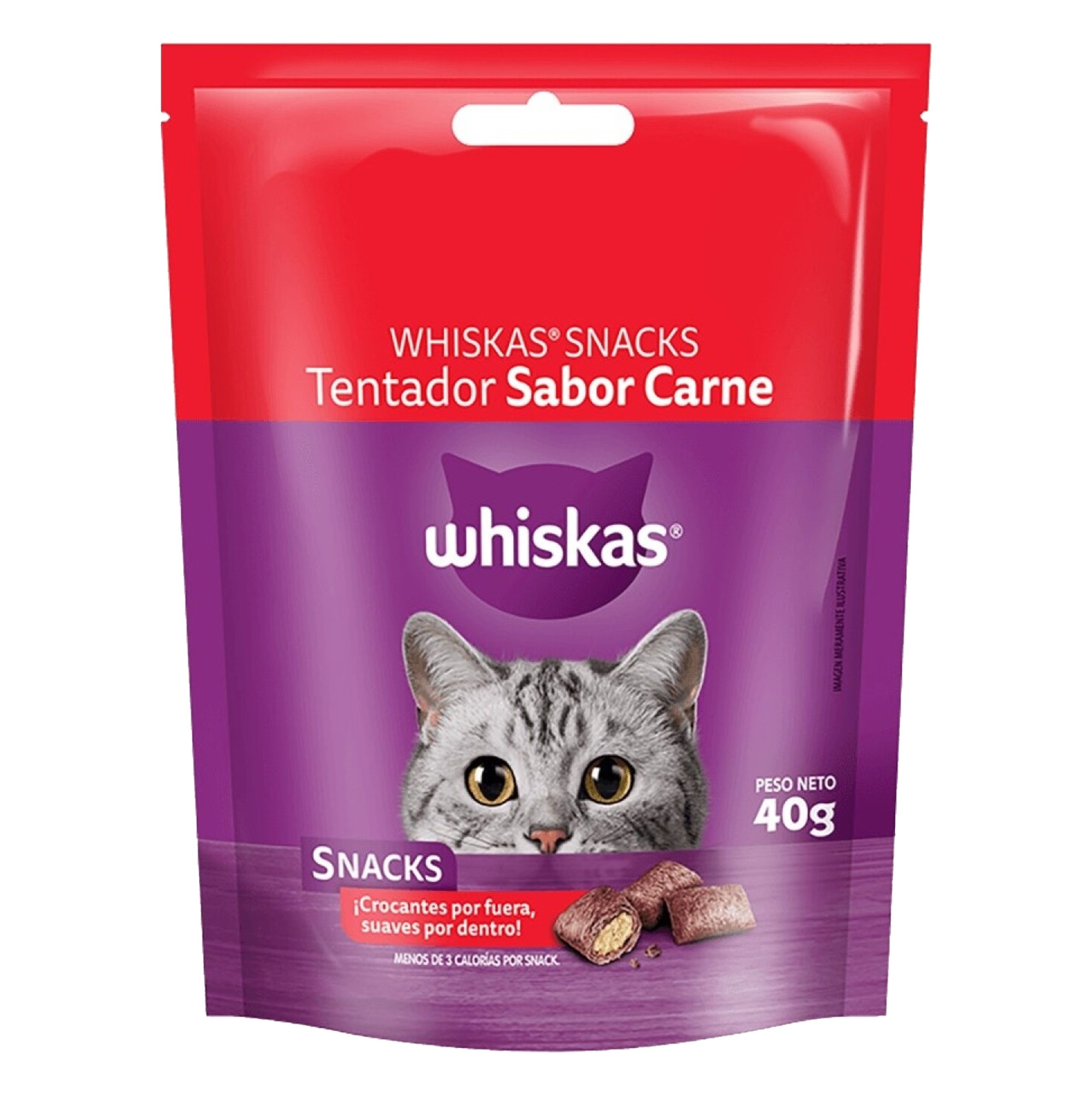 Snack Whiskas Para Gato Adulto 40 Gr