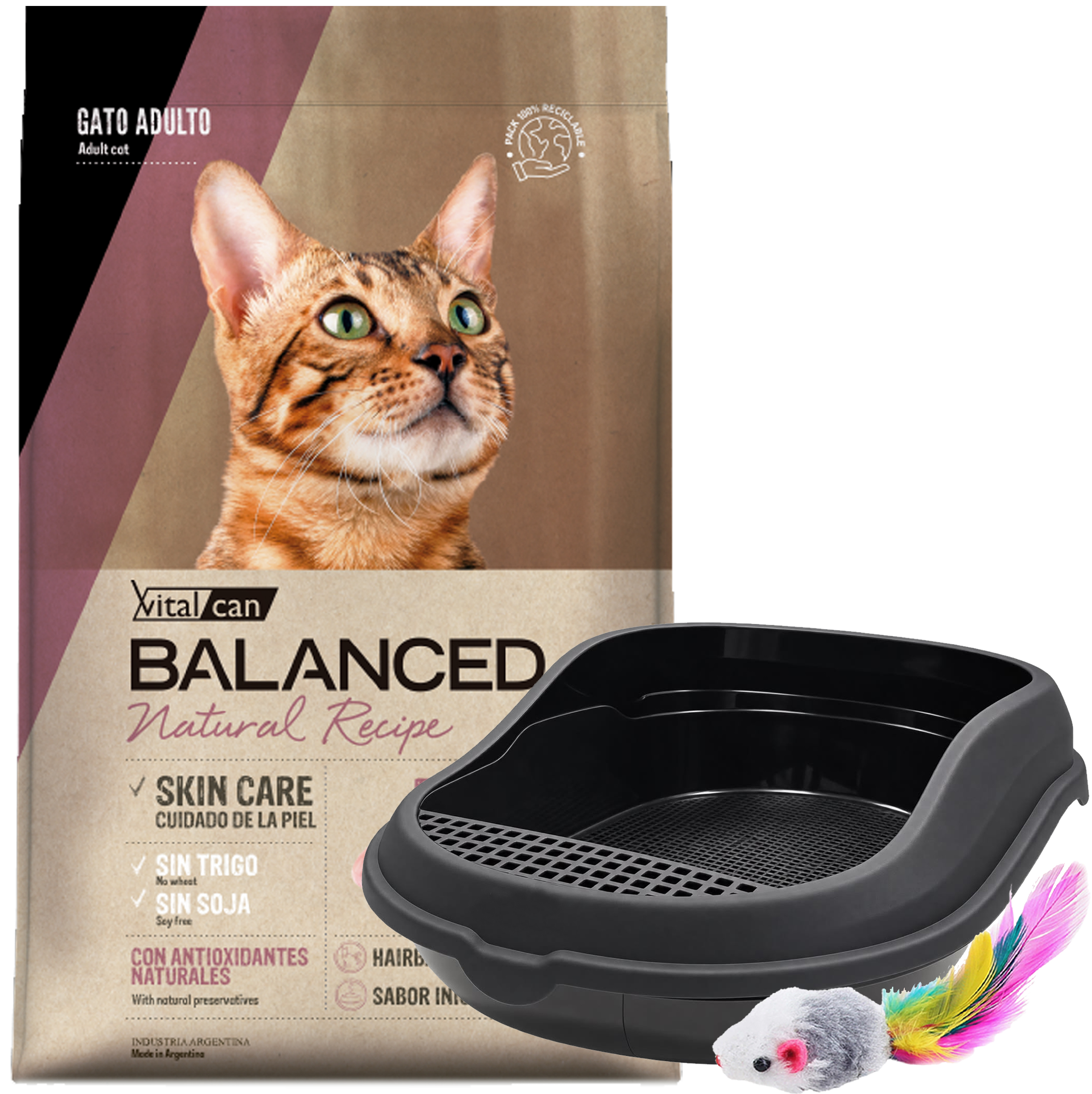 Balanced Natural Recipe Gato Adulto Pollo 7,5 Kg