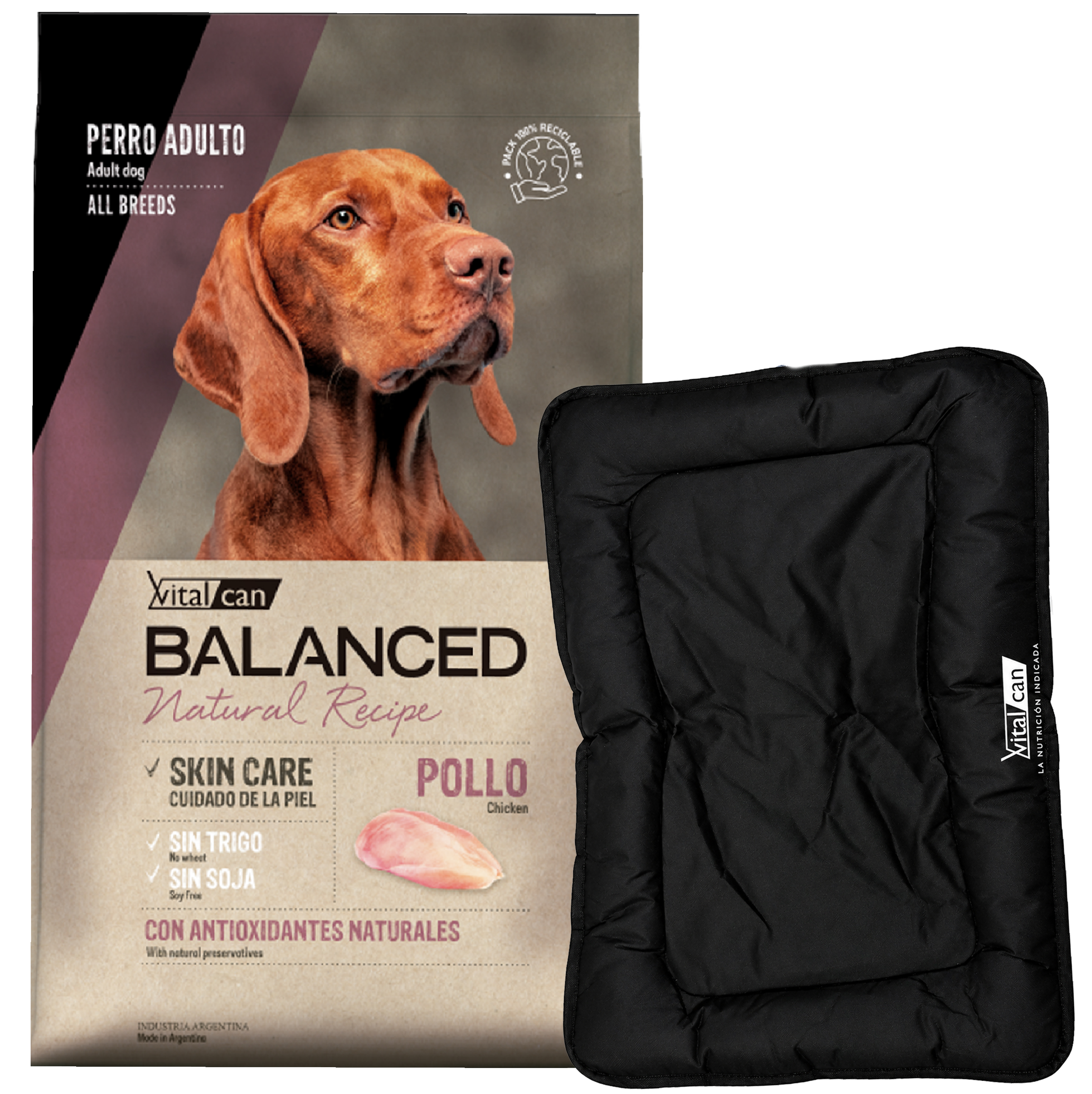 Balanced Natural Recipe Perro Adulto Pollo 15 Kg