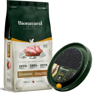 Bionatural Prime Gato Adulto Castrado Sabor Pollo 7,5 Kg