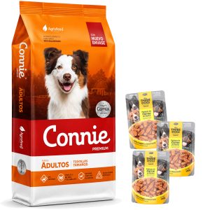 Connie Premium Adulto De Raza Mediana 22 Kg