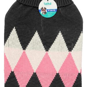 Sueter Con Rombos Para Mascotas Talle L Sativa