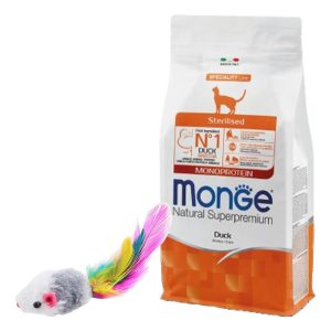 Alimento Monge Monoprotein Para Gato Adulto Pato 10 Kg