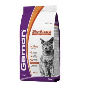Gemon High Premium Gato Adulto Sterilised / Pavo 20 Kg (BOLSA CON DETALLE)