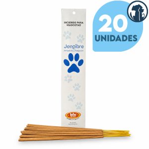 Incienso Para Mascotas Jengibre Antiestrés Y Relajación 20 Unid