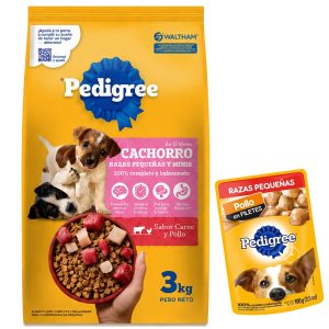 Pedigree Perro Cachorro Raza Pequeña 3 Kg