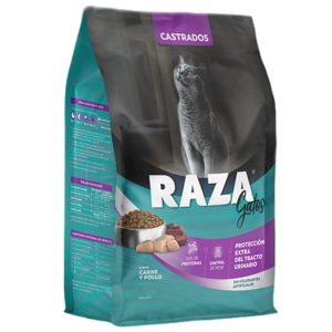 Raza Gatos Castrados Carne Y Pollo 10 Kg (BOLSA CON DETALLE)