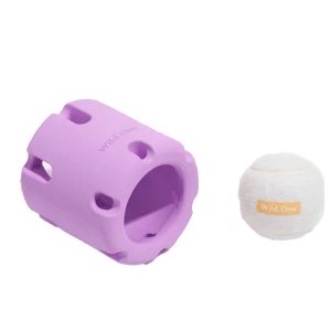 Juguete De Goma Cilíndrico Con Pelota De Tenis Pepito