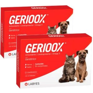 Gerioox Antioxidante Condroprotector Con Omega 60 Comp