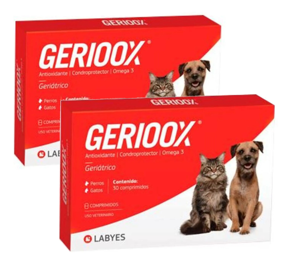Gerioox Antioxidante Condroprotector Con Omega 60 Comp
