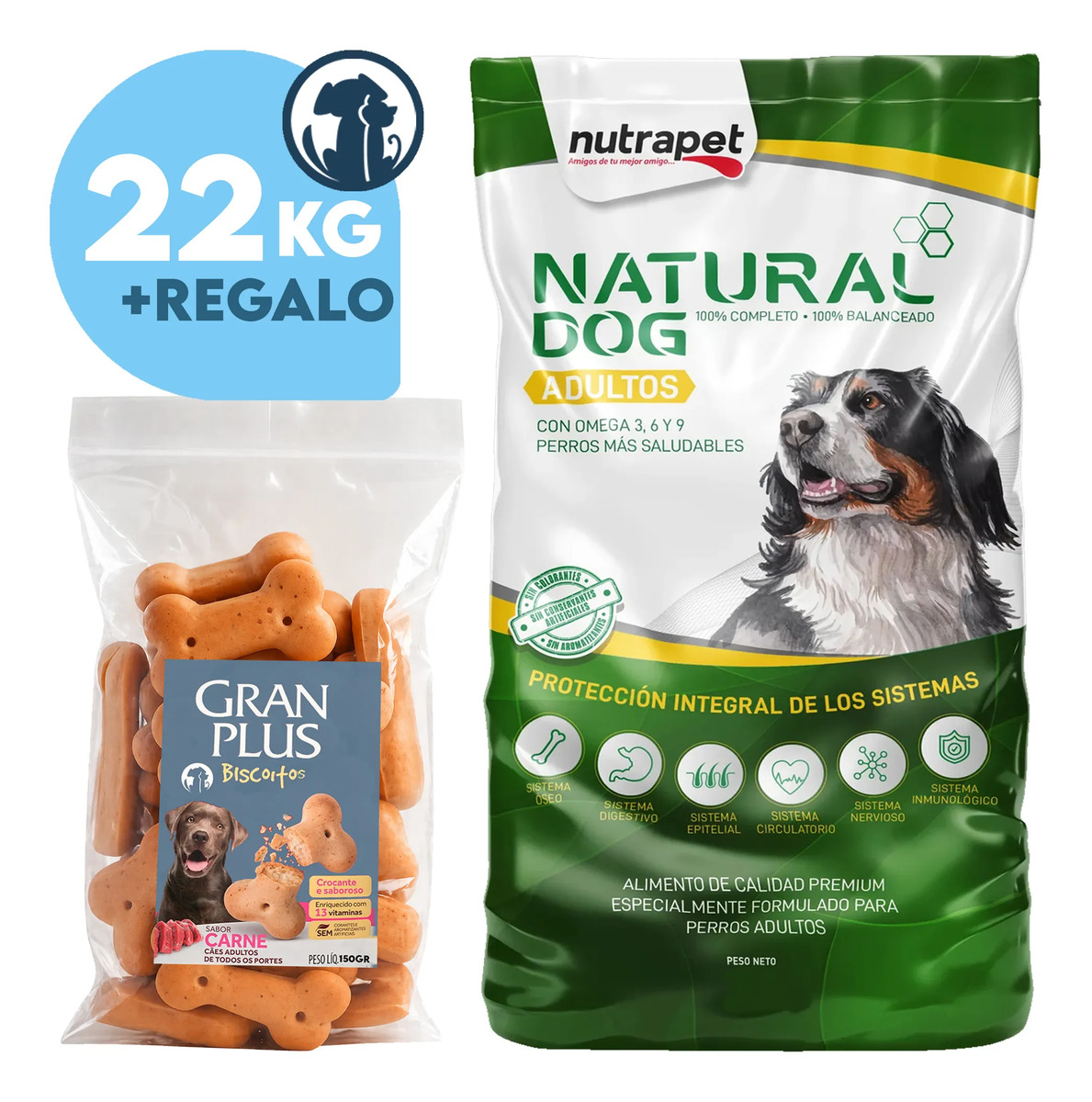 Natural Dog Perro Adulto 22 Kg