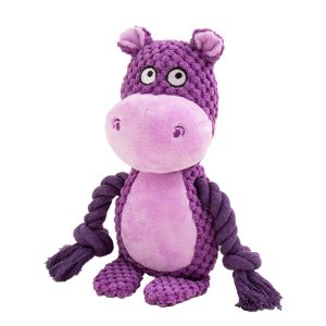 Juguete Peluche Hipopótamo Con Cuerda Pepito