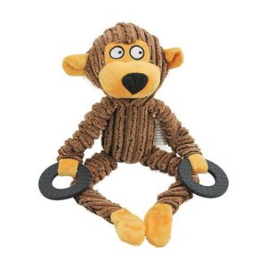 Juguete Peluche Mono Con Anillos De Goma Pepito