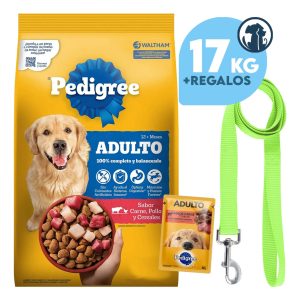 Alimento Pedigree Adulto Carne Pollo & Cereales 17 Kg