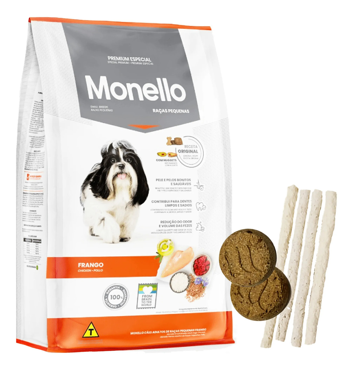 Alimento Monello Premium Razas Pequeñas 1 Kg - Imagen 2
