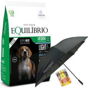 Alimento Perro Equilibrio Light 15 Kg + Regalo +