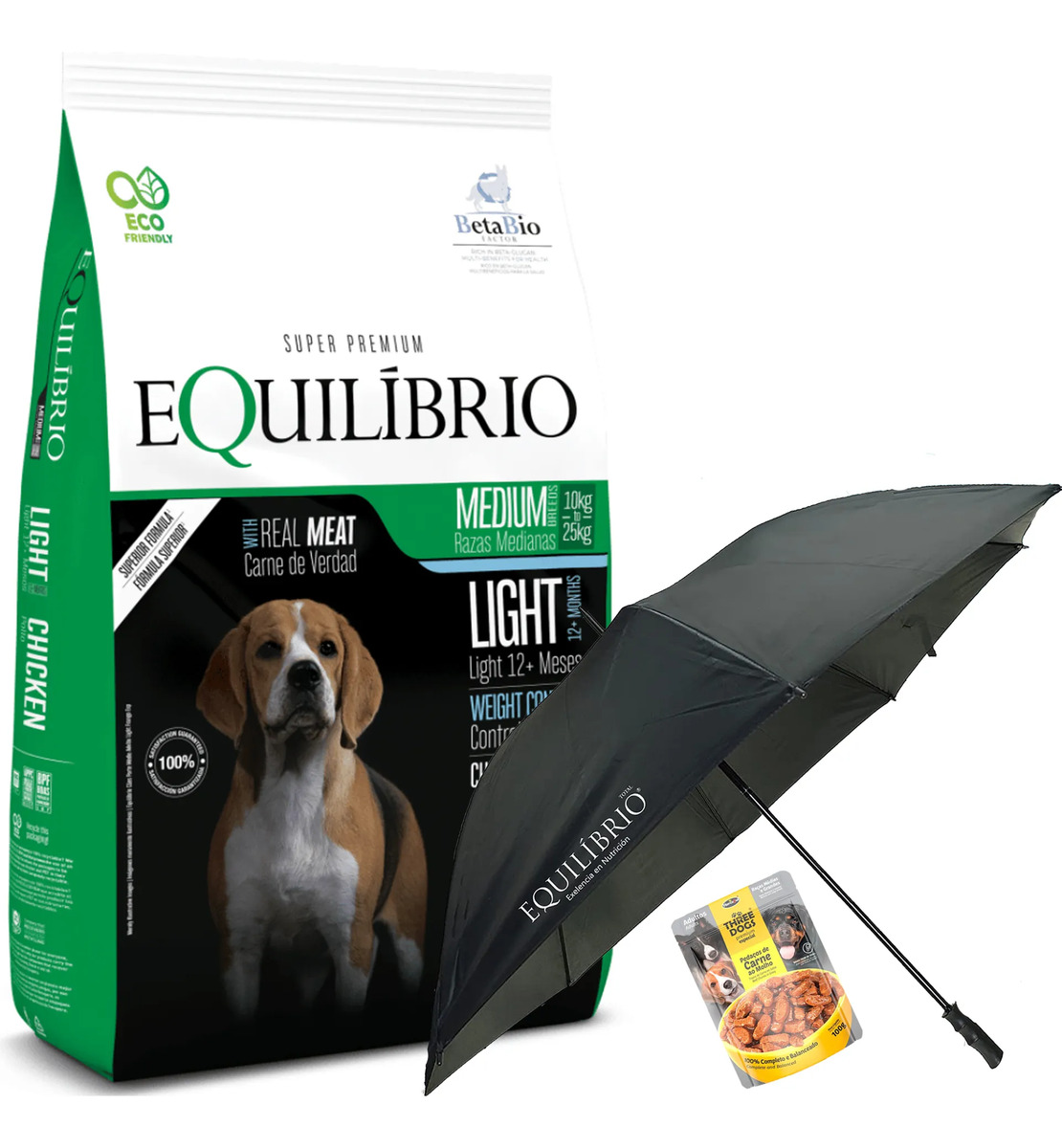 Alimento Perro Equilibrio Light 15 Kg + Regalo +