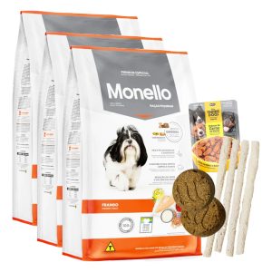 Alimento Monello Premium Razas Pequeñas 3 Kg