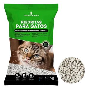 Arena Piedra Sanitaria Para Gato Gramas 30 Kg